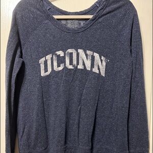 Womens UCONN pullover long sleeves Size Small made in USA